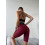 Cycling Short FITRUN Cycling Super Nuts Push-Up "Total Beet Red"