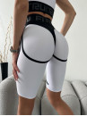 Cycling Short FITRUN Cycling Super Nuts "White Relief"