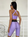 Cycling Short FITRUN Cycling Super Nuts Push-Up "Total Shine Lilac"