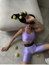 Велосипедки FITRUN Cycling Super Nuts Push-Up "Total Shine Lilac"