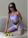Cycling Short FITRUN Cycling Super Nuts Push-Up "Total Shine Lilac"