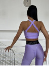 Cycling Short FITRUN Cycling Super Nuts Push-Up "Total Shine Lilac"