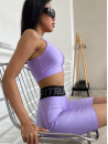 Cycling Short FITRUN Cycling Super Nuts Push-Up "Total Shine Lilac"