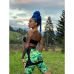 Cycling Short FITRUN Cycling PowerFul Push-Up "Toxic"