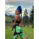 Cycling Short FITRUN Cycling PowerFul Push-Up "Toxic"
