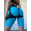 Cycling Short FITRUN Cycling Super Nuts Push-Up "Sky Blue Relief"