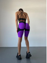 Велосипедки FITRUN  Cycling Super Nuts Push-Up "Purple Relief"