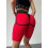 Cycling Short FITRUN Cycling Super Nuts "Red Relief"