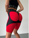 Велосипедки FITRUN  Cycling Super Nuts Push-Up "Red Relief"