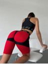 Велосипедки FITRUN  Cycling Super Nuts Push-Up "Red Relief"