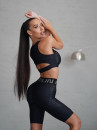 Велосипедки FITRUN  Cycling NICE Push-Up "Black Blaze"