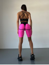 Cycling Short FITRUN Cycling Super Nuts "Pink Relief"