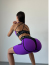Велосипедки FITRUN Cycling Super Nuts "Purple Relief"