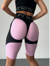 Cycling Short FITRUN Cycling Super Nuts Push-Up "Flamingo Relief"