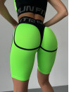 Велосипедки FITRUN Cycling Super Nuts "Neon Green Relief"
