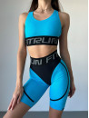 Велосипедки FITRUN Cycling Super Nuts "Sky Blue Relief"