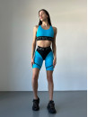 Велосипедки FITRUN Cycling Super Nuts "Sky Blue Relief"