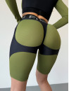 Cycling Short FITRUN  Cycling Super Nuts Push-Up "Khaki Relief"