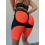 Cycling Short FITRUN  Cycling Super Nuts Push-Up "Orange Relief"