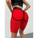 Cycling Short FITRUN Cycling Super Nuts "Red"