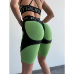 Cycling Short FITRUN  Cycling Super Nuts Push-Up "Avocado Relief"
