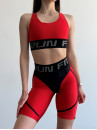 Велосипедки FITRUN Cycling Super Nuts "Shine Bordo"