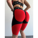 Cycling Short FITRUN  Cycling Super Nuts Push-Up "Shine Bordo"