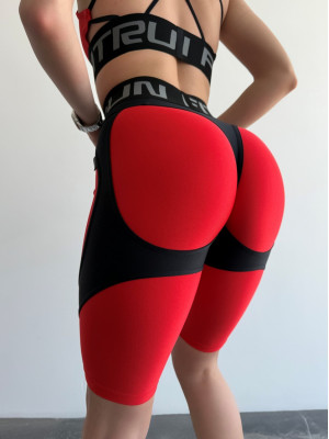 Велосипедки FITRUN  Cycling Super Nuts Push-Up "Shine Bordo"