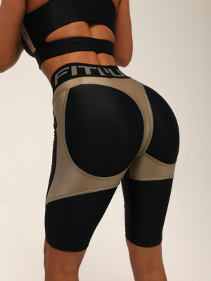 Велосипедки FITRUN  Cycling NICE Push-Up "Beige Blaze"