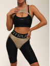 Cycling Short FITRUN  Cycling NICE Push-Up "Beige Blaze"