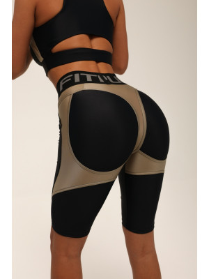 Велосипедки FITRUN  Cycling NICE Push-Up "Beige Blaze"