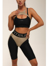 Cycling Short FITRUN  Cycling NICE Push-Up "Beige Blaze"