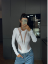 Боді FITRUN Body SPIDER LINE "Total White"