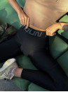 Leggings FITRUN Leggings Super Nuts "Total Black"