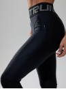 Leggings FITRUN Leggings Super Nuts Push-Up "Total Black"