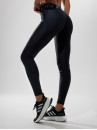 Leggings FITRUN Leggings Super Nuts Push-Up "Total Black"