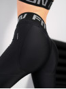 Leggings FITRUN Leggings Super Nuts Push-Up "Total Black"