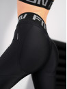 Леггинсы FITRUN Leggings Super Nuts Push-Up "Total Black"