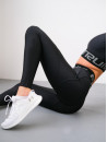 Леггинсы FITRUN Leggings Super Nuts Push-Up "Total Black"