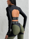 Легінси FITRUN Leggings Super Nuts Push-Up "Khaki"