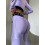 Leggings FITRUN Leggings Super Nuts Push-Up "Total Shine Lilac”