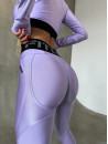 Leggings FITRUN Leggings Super Nuts Push-Up "Total Shine Lilac”