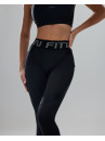 Легінси FITRUN Leggings Super Nuts Push-Up "Total Black Relief"
