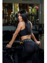 Легінси FITRUN Leggings Super Nuts Push-Up "Total Black Relief"