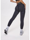 Легінси FITRUN Leggings Super Nuts Push-Up "Total Black Relief"