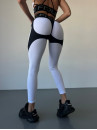 Легінси FITRUN Leggings Super Nuts Push-Up "White Relief"