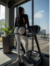 Leggings FITRUN Leggings Super Nuts Push-Up "White Relief"