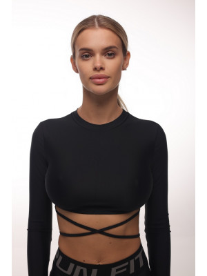 Shortened Rashguard FITRUN Mini Rash X "Black"