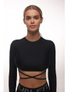 Shortened Rashguard FITRUN Mini Rash X "Black"