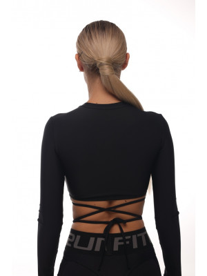 Shortened Rashguard FITRUN Mini Rash X "Black"